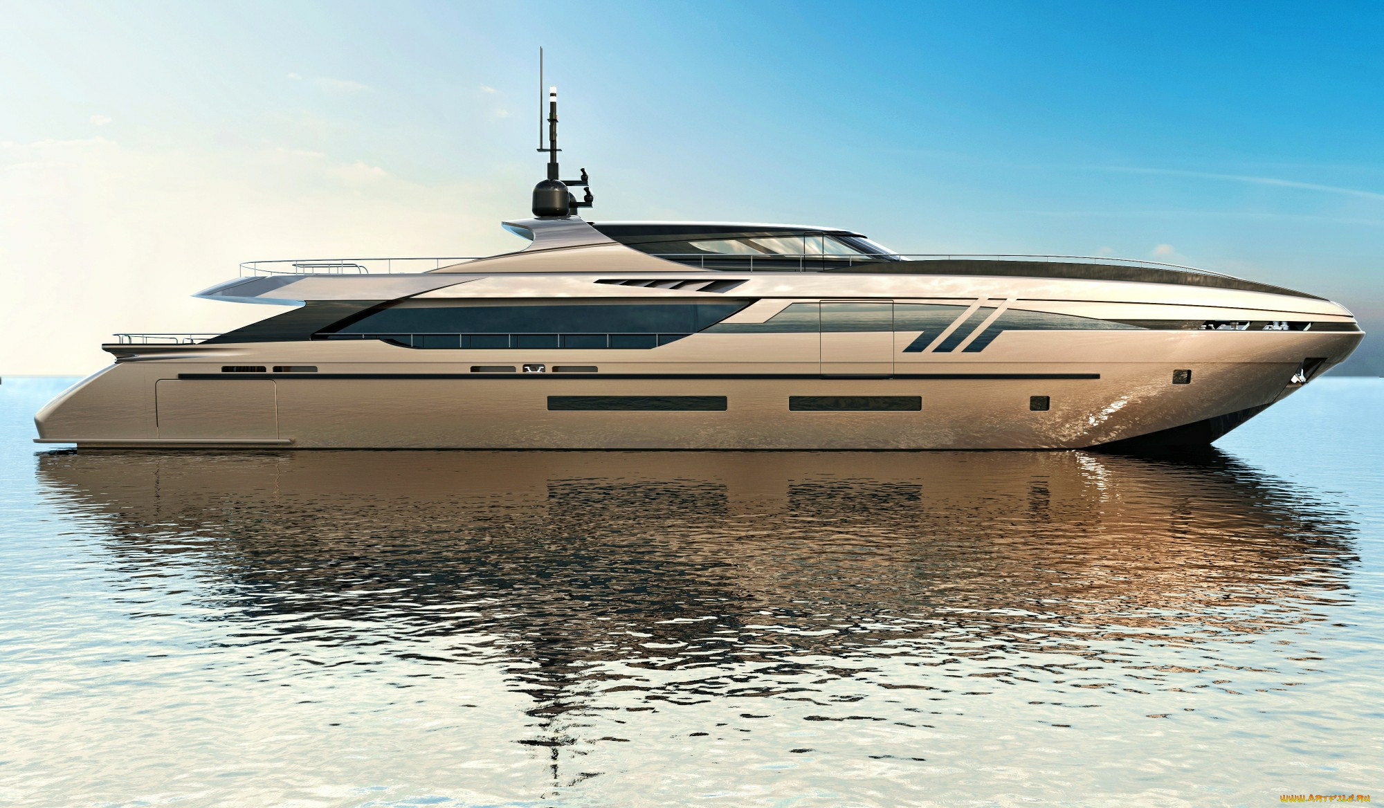 eurocraft eldoris 43m superyacht, , 3d, 